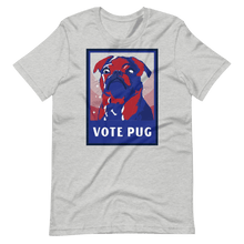 Cargar imagen en el visor de la galería, Camiseta Cartoon - Cartel político Bulldog (Vote pug) - Adopta un Animal - Tienda

