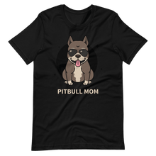 Cargar imagen en el visor de la galería, Camiseta Cartoon - Pitbull mom - Adopta un Animal - Tienda
