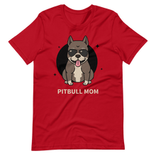 Cargar imagen en el visor de la galería, Camiseta Cartoon - Pitbull mom - Adopta un Animal - Tienda
