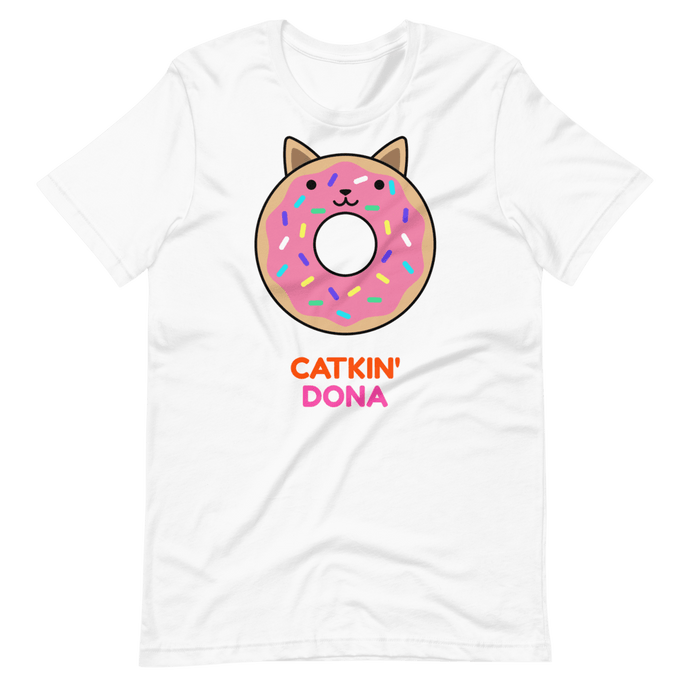 Camiseta Kawaii Gato Donut Catkin’ Dona - Adopta un Animal - Tienda