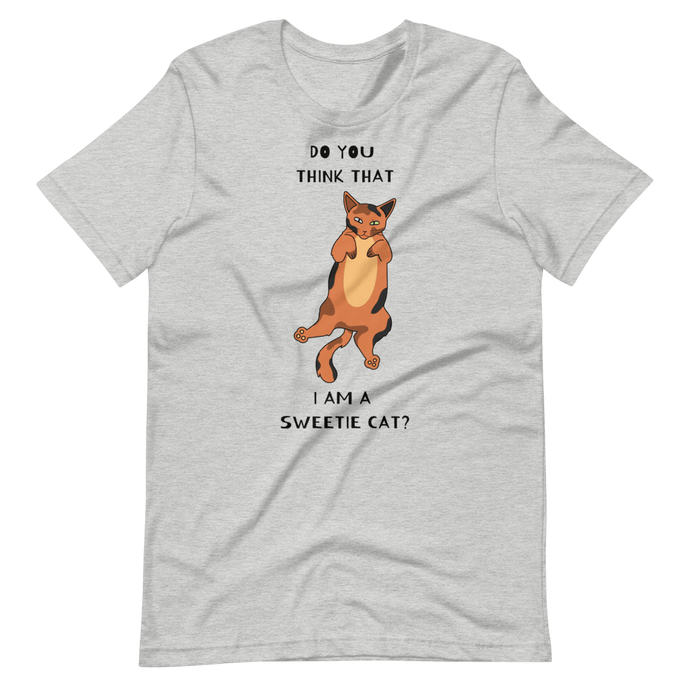 Camiseta Cartoon - Sweet cat - Adopta un Animal - Tienda