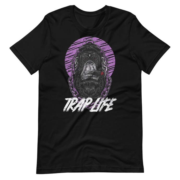 Camiseta Graffiti Gorilla Trap Life - Adopta un Animal - Tienda