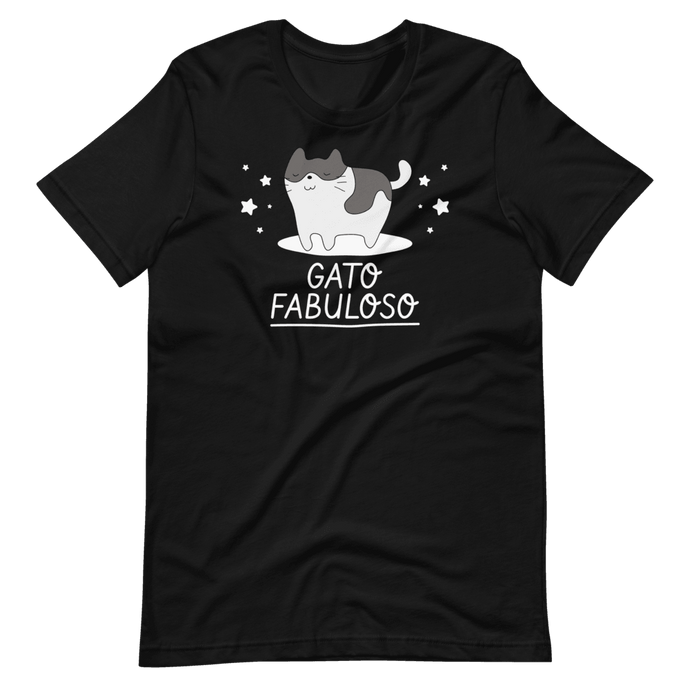Camiseta Cartoon - Gato fabuloso - Adopta un Animal - Tienda