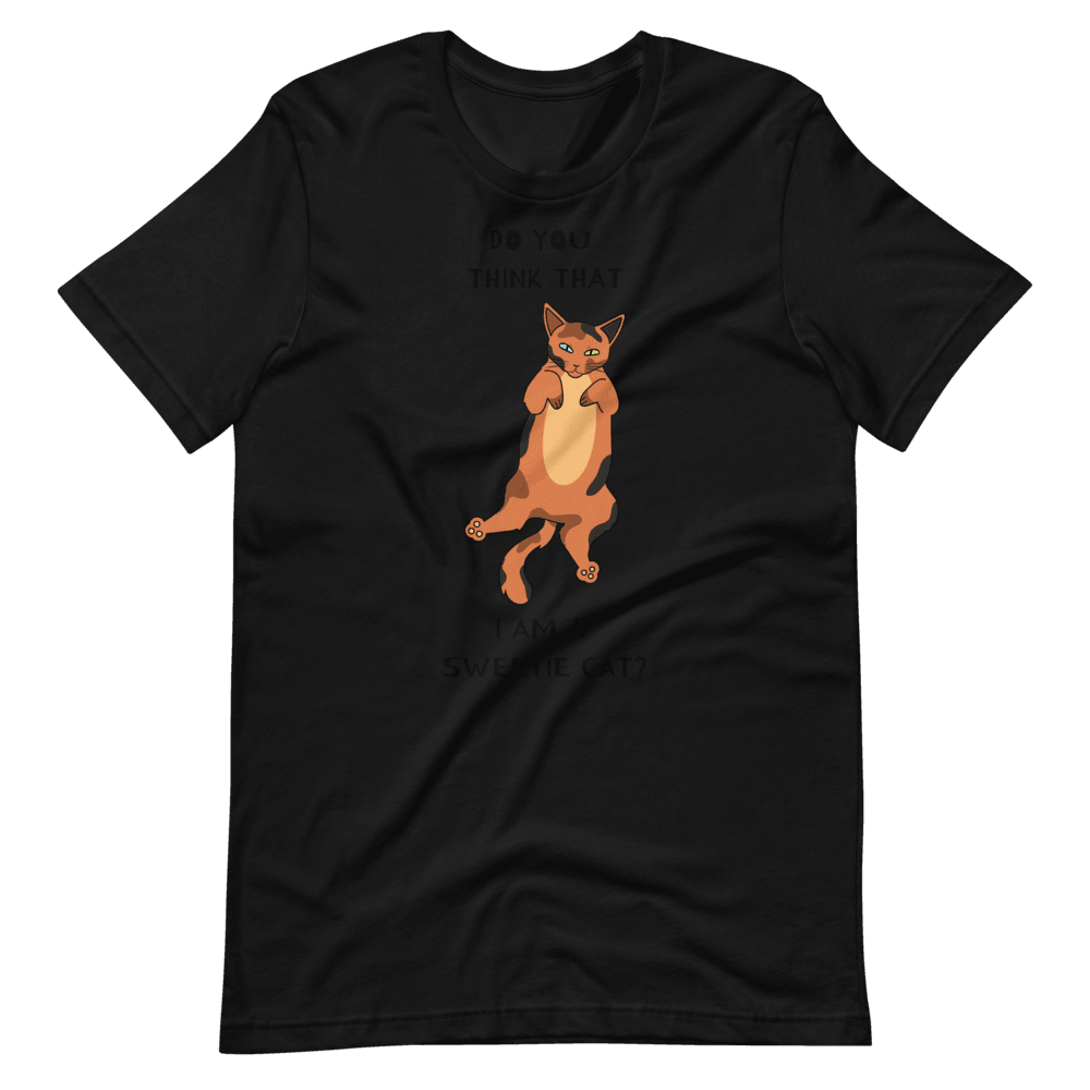 Camiseta Cartoon - Sweet cat - Adopta un Animal - Tienda