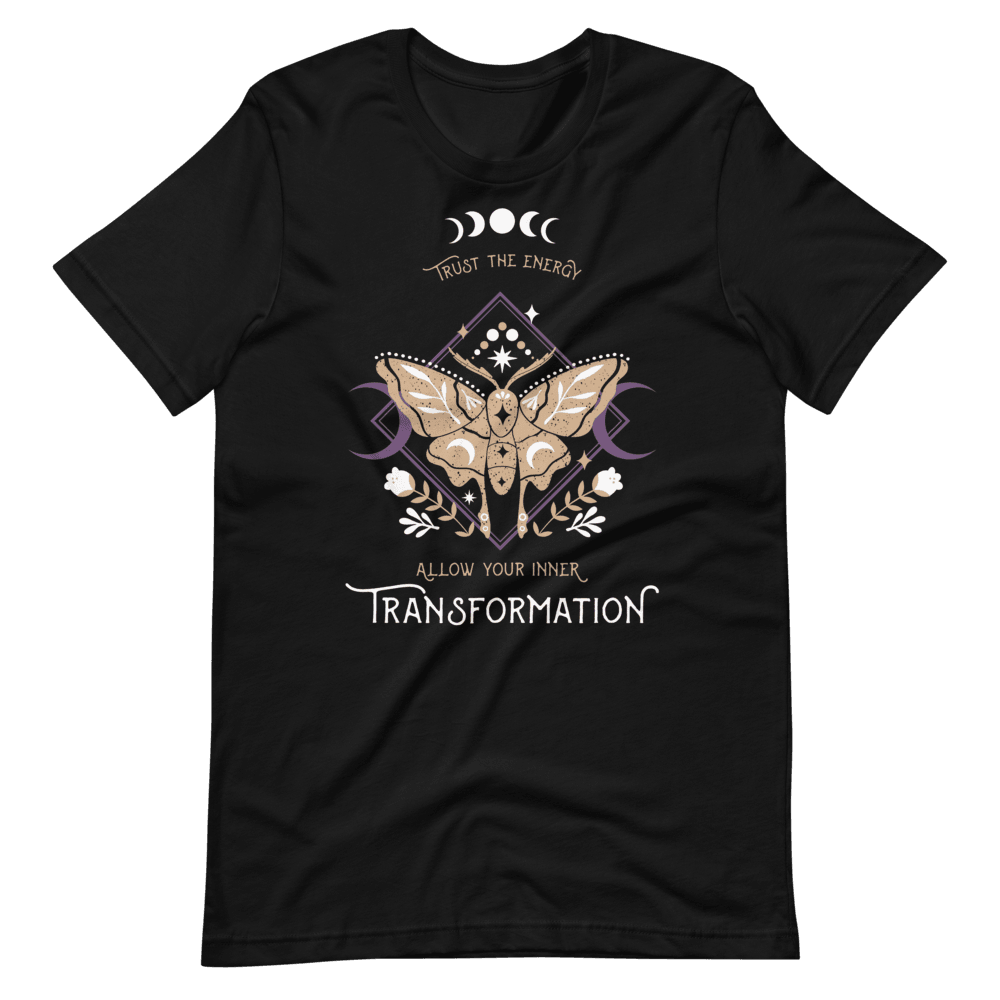 Camiseta Boho mariposa - Trust the energy - Adopta un Animal - Tienda