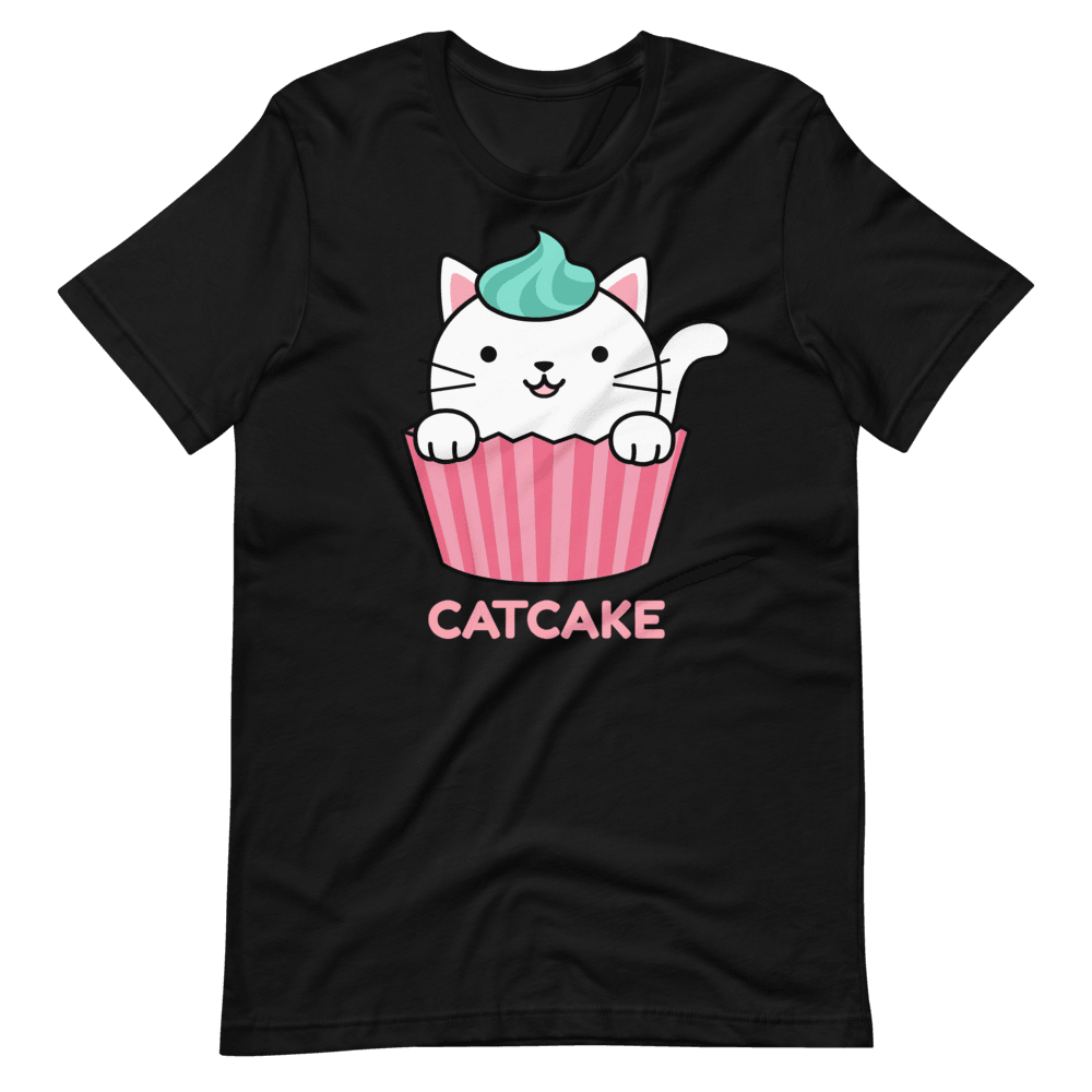 Camiseta Kawaii Gato Muffin Catcake - Adopta un Animal - Tienda