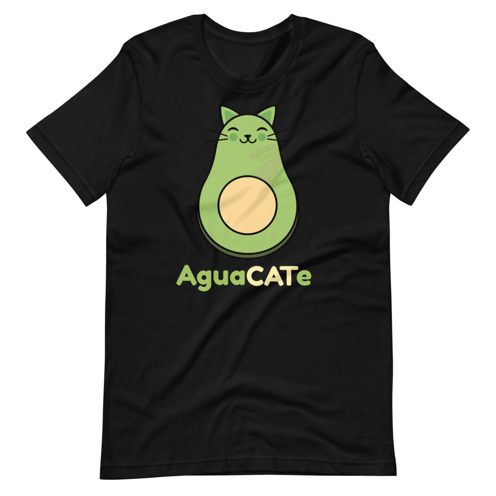 Camiseta Kawaii Gato Aguacate - Adopta un Animal - Tienda