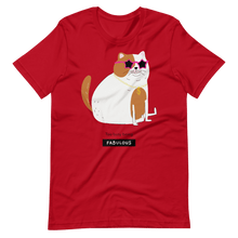 Cargar imagen en el visor de la galería, Camiseta Cartoon - Gato too busy being fabulous - Adopta un Animal - Tienda
