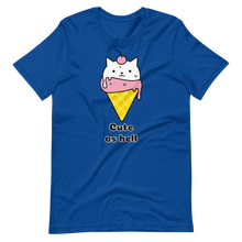 Cargar imagen en el visor de la galería, Camiseta Kawaii Gato Helado Cute - Adopta un Animal - Tienda
