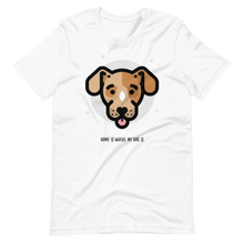 Cargar imagen en el visor de la galería, Camiseta Cartoon - Home is where my dog is - Adopta un Animal - Tienda

