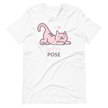 Cargar imagen en el visor de la galería, Camiseta Kawaii Kitty Pose - Adopta un Animal - Tienda
