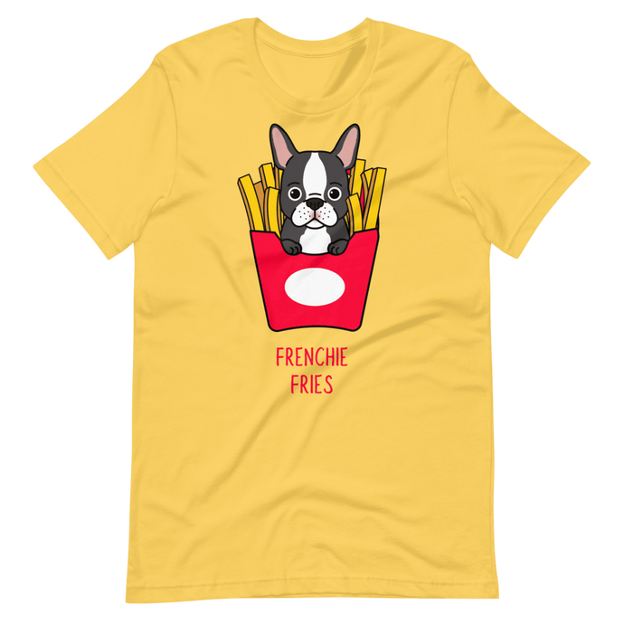 Camiseta Cartoon - Frenchie fries - Adopta un Animal - Tienda
